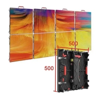 Pantalla LED para Escenarios Exteriores P2.5 500*500 de Alto Brillo a Todo Color, Resistente al Agua con Clasificación IP65, Compatible con SDK
