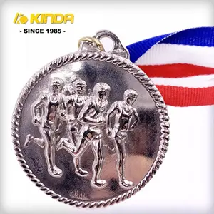합리적인 가격 전쟁 탐지기 유리 세인트 베네딕트 재미 달리기 마라톤 메달
