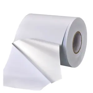 स्वयं चिपकने वाला लेबल बरा रोल यूवी चिपकने वाला (पीपी आसंजन कागज कपड़ों के लिए लेबल Zhejiang 50u पीपी लेबल सामग्री फैक्टरी