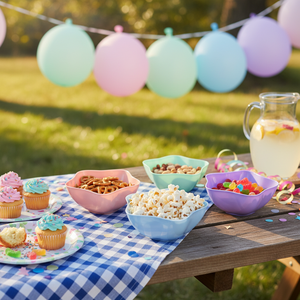 CASAMAX WL AA-1808 Ciotola in Plastica a Forma di Stella, Resistente, Elegante e Classica per Feste - Product Image 3