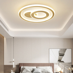 Plafonnier LED Minimaliste Moderne Ultra Fin pour Chambre et Bureau, Style Nordique, Luminaire de Luxe, Garantie 3 Ans, Branchement Direct - Product Image 5