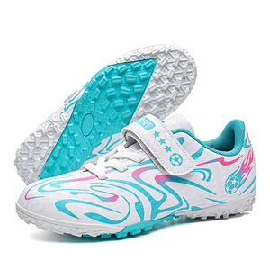 Ventas transfronterizas de zapatillas de fútbol transpirables y cómodas para deportes y ocio, para niños y niñas, para campos de césped, para estudiantes - Product Image 5