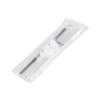 Kit de Règle de Mesure en Plastique pour Microblading et PMU, Outil de Positionnement pour l'Académie de Formation en Studio, Modèle Arc et Flèche pour le Repérage des Sourcils