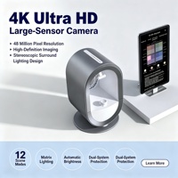Alat Analisis Kulit Wajah Profesional 3D Imaging AI Mesin Diagnosa Kulit Dengan Layar Besar Definisi Tinggi 4k 21,5 inci
