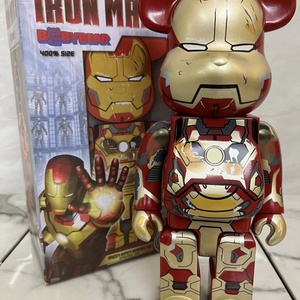 Urso de Vinil Articulado Bearbricks Edição Premium 400% 28cm - Boneco Decorativo e Interativo - Product Image 3