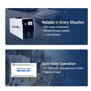 EONDRIVE Nouvelle station de <span class=keywords><strong>recharge</strong></span> portable 7kW EV GBT CCS2 Chargeur rapide DC avec écran LCD de 2,4 pouces pour voitures <span class=keywords><strong>électrique</strong></span>s à domicile - Product Image 2