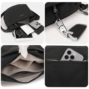 กระเป๋าคาดลำตัว We Power รุ่น Unisex สีพื้น กันน้ำ ใช้ได้ทุกวัน สำหรับเดินทางและเดินทางประจำวัน รุ่นฤดูใบไม้ร่วง 2025 - Product Image 4