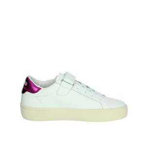 Sun68 Zapatillas para niña, color blanco, fucsia, cierre de velcro, zapatos informales - Product Image 4