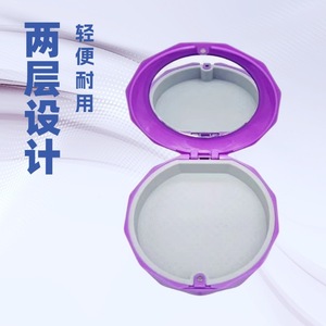 Supports cross-border dental care, oral cavity-specific diamond-shaped dental <b>case</b>, available in various colors, with a frosted - Product Image 5