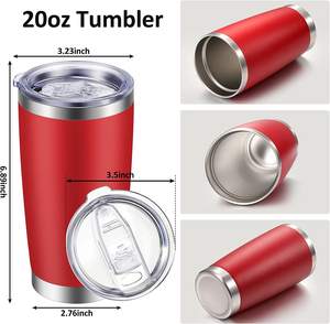 Usine en gros Logo personnalisé 17oz 500ml verre isolé poudre enduit dégradé couleur Style américain voiture voyage eau - Product Image 5