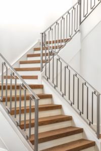 ราวบันไดเหล็กแบบโมเดิร์นสำหรับภายในอาคาร ยี่ห้อถันหลง - Product Image 5