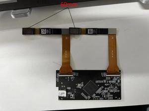 TV049F1TSLD02 Binocular 0.49 Inch Micro OLED Driver Board Tipe-C DP Alt ke MIPI 1920*1080 1800nits untuk AR HMD Penglihatan Malam - Product Image 5