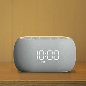 Reloj Despertador Digital HiFiD, Dispositivo <span class=keywords><strong>para</strong></span> Ayudar a <span class=keywords><strong>Dormir</strong></span> con Altavoz Inalámbrico, Sonido Relajante, Temporizador <span class=keywords><strong>y</strong></span> Luz Cálida <span class=keywords><strong>para</strong></span> Dormitorio - Product Image 1