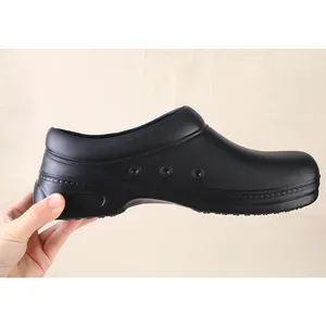高品质舒适真皮耐油轻质工作靴男士安全鞋