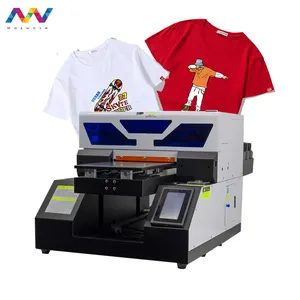 Professionele Multifunctionele A3 T-Shirt Drukmachine Print Op Kleding Printer Machine