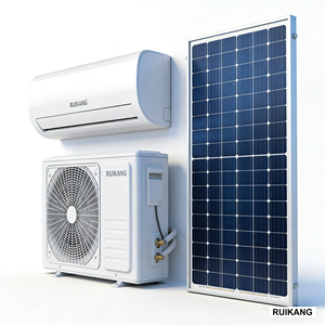 Aires Acondicionados Solares de 12000 BTU, Aire Acondicionado Híbrido Solar con Wifi, 12000 BTU, Velocidad Fija, Enfriamiento Eficiente para Va - Product Image 2
