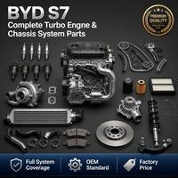 Pièces détachées automobiles d'origine, feux arrière LED anti-jaunissement, ensemble de phares, pièces et accessoires automobiles pour BYD S7 2015-2017