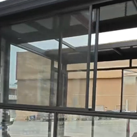 Moustiquaire de fenêtre extensible moderne en fil d'acier inoxydable avec maille en alliage d'aluminium pour fenêtres à battants