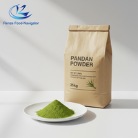 Poudre de Pandan Naturelle Pure Additif Alimentaire Premium Couleur Verte Vibrante Arôme Intense 25kg