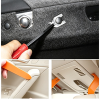 Kit de 725 attaches universelles pour voiture avec outils de retrait, assortiment de rivets pour pare-chocs, portières et ailes, boîte pour réparation automobile