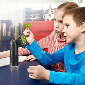 液晶画面付きのプライベートモールドHDハンドヘルドデジタルビデオレコーダー調整可能な400-800XLED顕微鏡 - Product Image 5