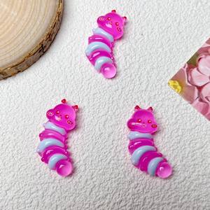 Dessin animé galvanoplastie changement progressif couleur tête de lapin image bricolage décoration de voiture acrylique charme usine grande remise Promotion - Product Image 6