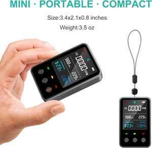 2025 אוויר חיצוני נייד ומקורה צג פחמן חד חמצני עם אזעקת עשן וגלאי גז - Product Image 6