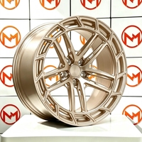 Jantes en alliage Maxtera forgées sur mesure de style LC3-03T pour voitures particulières Porsche 911 Audi BMW M5 M8 AMG Tesla Range Rover McLaren