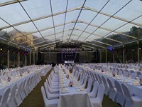3x6m 3x9m 3x12m 3x15m tente de cirque en alliage d'aluminium bâche salle d'événement location d'articles roues camping ancrages au sol