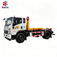 Meilleur prix pour un camion compact diesel 4x2 avec benne à grue pour la gestion des déchets de construction urbaine et les services de nettoyage de chantier