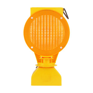 CITICITY Garde-corps mobile à LED solaire temporaire pour garage - Balise d'avertissement intelligente pour travaux routiers - Product Image 1