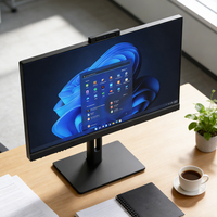 Nouvel ordinateur de bureau tout-en-un K18 2026 de 23,8 pouces avec processeur Intel Core i5/i7, caméra escamotable et Wi-Fi 6 pour entreprises et bureaux