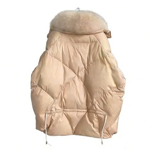 <span class=keywords><strong>Chaqueta</strong></span> Acolchada <span class=keywords><strong>para</strong></span> <span class=keywords><strong>Mujer</strong></span>, Diseño Personalizado OEM, con Cuello de Piel Grande, Acolchado Diamantado, Abrigo de Invierno, Fabricante de Chaquetas Acolchadas - Product Image 6