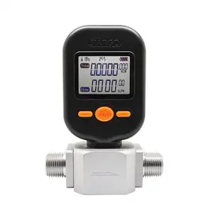 0-200l/min xách tay kỹ thuật số Khối lượng khí Flow Meter, có thể đo không khí, Nitơ