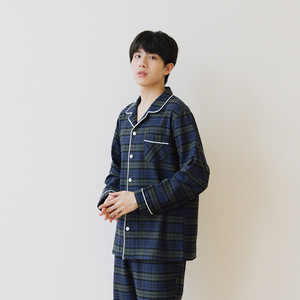 Conjuntos de <span class=keywords><strong>Pijamas</strong></span> Térmicos de Franela para <span class=keywords><strong>Hombre</strong></span> al por Mayor, Trajes de Noche Gruesos de Forro Polar Coral, Ropa de Descanso - Product Image 2