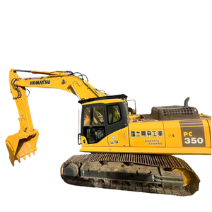Excavadora de orugas Komatsu PC350 de 35 toneladas, 90% nueva, maquinaria de construcción usada, excavadora de orugas grande Komatsu PC350 fabricada en Japón - Product Image 1