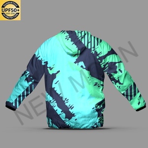 เสื้อแจ็คเก็ตตกปลาลายพรางแบบส่วนตัวสำหรับผู้ชาย ป้องกันแสงแดด UPF50 น้ำหนักเบา กันลม ดีไซน์มีฮู้ดสำหรับกีฬากลางแจ้ง - Product Image 4