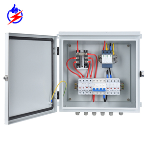 1000V/1500V太阳能组合器组合箱，用于<span class=keywords><strong>12</strong></span> 16串金属光伏阵列直流光伏组合箱，用于太阳能光伏系统 - Product Image 2