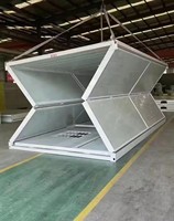 Meilleur prix pour une maison de bureau modulaire pliable en panneaux sandwich, écologique, légère et à installation rapide