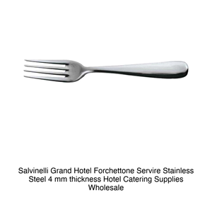 Fourchette de service en acier inoxydable Salvinelli Grand Hotel, 18/10, 4 mm d'épaisseur - Product Image 2