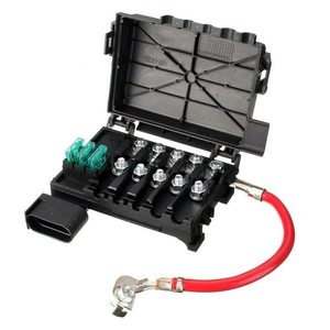 Boîte à fusibles du terminal de batterie pour VW Beetle Golf Jetta Bora <span class=keywords><strong>Audi</strong></span> <span class=keywords><strong>A3</strong></span> S3 Seat Toledo Skoda Octavia - 1J0937550A 1J0937617D 1J0937617A - Product Image 1