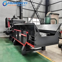 Broyeur de déchets de bois industriel, déchiqueteuse de bois robuste pour le recyclage du bois et la production de carburant