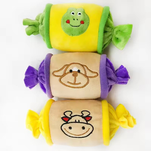 Dog Product Colorful Animal Stuffed Candy <b>Plush</b> Dog Product Colorful Animal Stuffed Candy <b>Plush</b> Dog Chew Toy - Product Image 3
