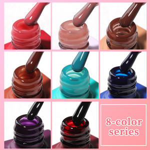 Nuevo Set de Esmalte de <span class=keywords><strong>Uñas</strong></span> en Gel UV de Moda 2025 de Larga Duración Adhesivo de Fototerapia Blanco Hielo Nude Piel y Púrpura Translúcido para Belleza - Product Image 4