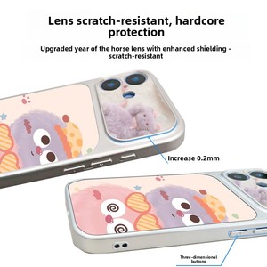 <span class=keywords><strong>Cover</strong></span> Protettiva Multifunzionale per <span class=keywords><strong>iPhone</strong></span> 17 Nuovo Stile con Anello e Foro Preciso per Fotocamera, Personalizzabile tramite Sublimazione a Caldo - Product Image 2
