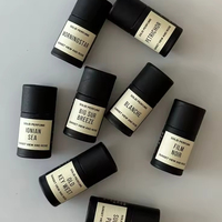 Recyclable Écologique Personnalisé Vide Cosmétiques Baume À Lèvres Déodorant Bâton Emballage Kraft Push Up Papier Rouge À Lèvres Tube