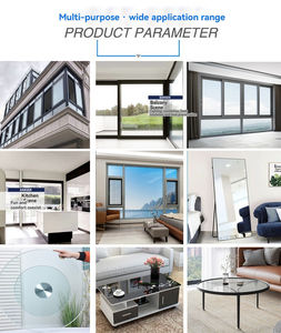 Technologie de rail anti-chaîne à lit en acier de 8mm avec moteur PLC 12,8 kW Machines automatiques de traitement du verre CNC à usage intensif - Product Image 5