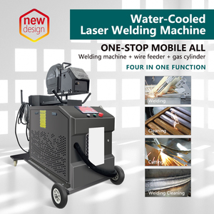 New Hot Sales Rayther 3000W Portable 4 in 1 Fiber <b>Laser</b> Welding <b>Machine</b> CE Certified for Metal Welding Cutting <b>Cleaning</b> - Product Image 2