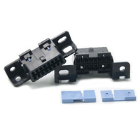 Connecteur OBD femelle 16 broches 51116-1601 J1962, boîtier en plastique avec bornes et plaque arrière pour Buick et GMC