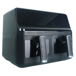 Cb Ccc Ce Rohs Nhà Máy Giá Biểu Tượng Tùy Chỉnh 9 Hộ Gia Đình Kép Giỏ Điện Kỹ Thuật Số Thông Minh Lò Vi Chiên Không Khí Đôi Xử Lý Ka01004 - Product Image 6